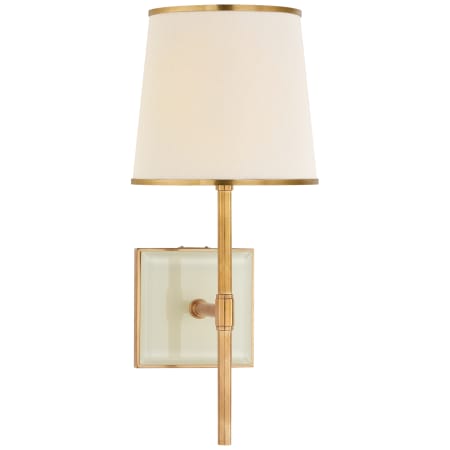 A large image of the Visual Comfort KS 2120-L/SB Cream and Soft Brass