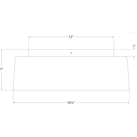 A large image of the Visual Comfort BBL4106 BBL4106 Line Drawing