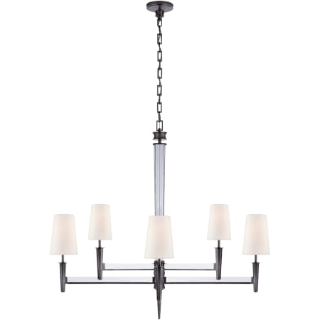 A large image of the Visual Comfort TOB 5943 Bronze / Crystal