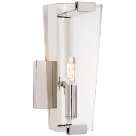 A large image of the Visual Comfort ARN2309 Polished Nickel / Clear Glass