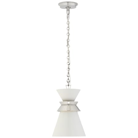 A large image of the Visual Comfort CHC5240 Polished Nickel / Matte White