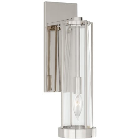 A large image of the Visual Comfort TOB2275 Polished Nickel / Clear Glass