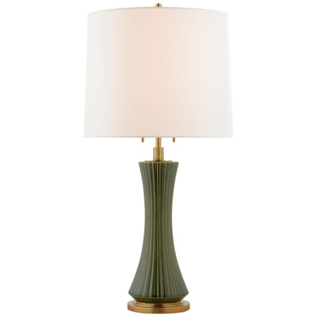 A large image of the Visual Comfort TOB3655 Emerald Green