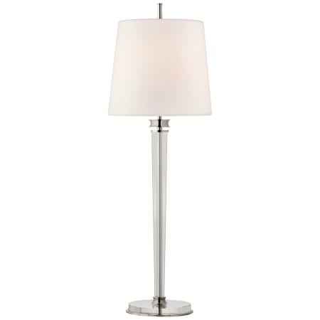 A large image of the Visual Comfort TOB3943 Polished Nickel / Crystal
