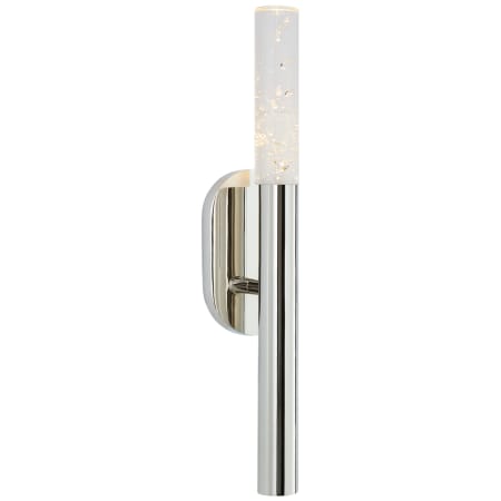 A large image of the Visual Comfort KW 2280-EC Polished Nickel / Seeded Glass