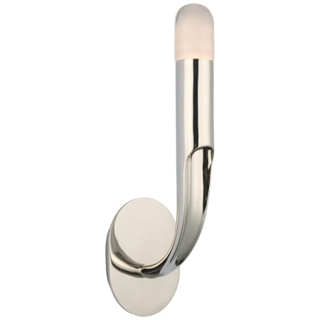 A large image of the Visual Comfort KW2745 Polished Nickel / Clear Glass