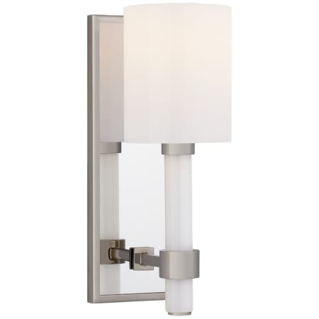 A large image of the Visual Comfort SK2450 Polished Nickel / White Glass