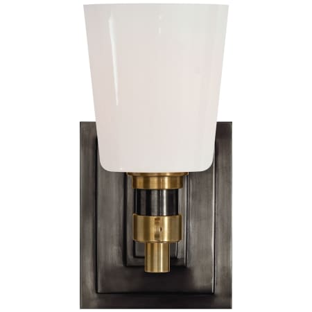 A large image of the Visual Comfort TOB2152WG Bronze / Hand Rubbed Antique Brass