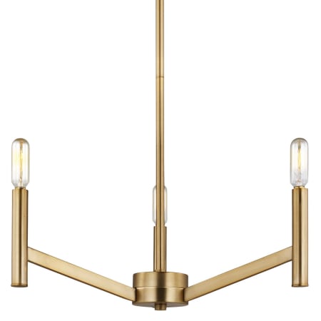 A large image of the Visual Comfort 3124303 Satin Brass