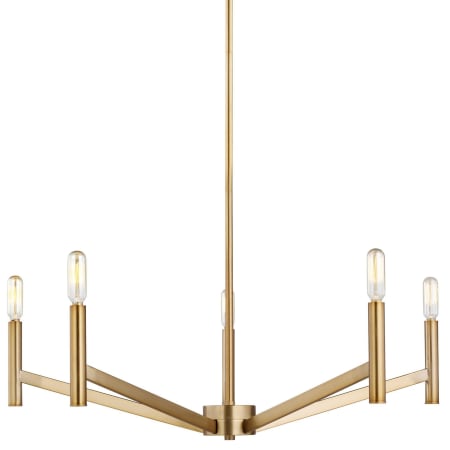 A large image of the Visual Comfort 3124305 Satin Brass