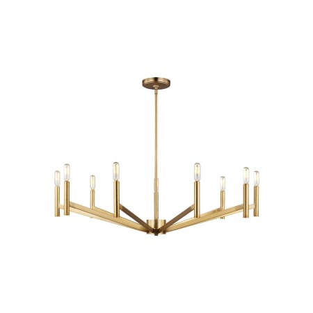 A large image of the Visual Comfort 3124309 Satin Brass