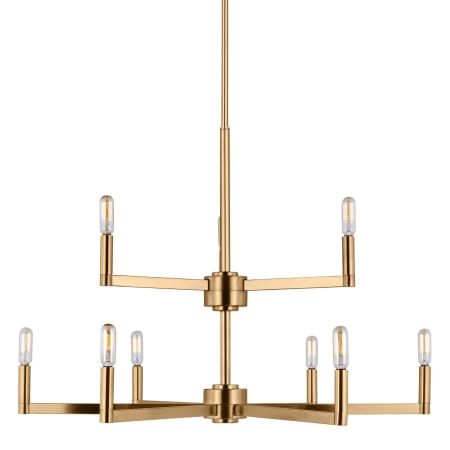 A large image of the Visual Comfort 3164209EN Satin Brass