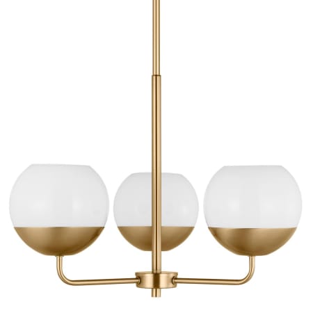 A large image of the Visual Comfort 3168103 Satin Brass