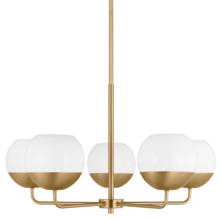 A large image of the Visual Comfort 3168105 Satin Brass