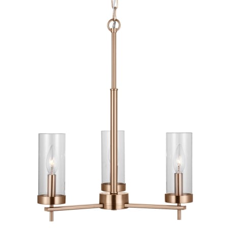 Visual Comfort 3190303EN-848 Satin Brass Zire 3 Light 18
