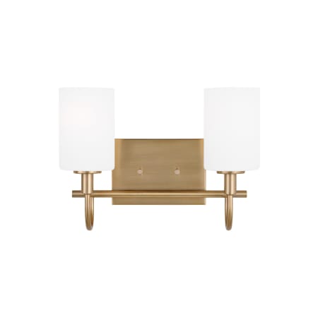 A large image of the Visual Comfort 4457102 Satin Brass