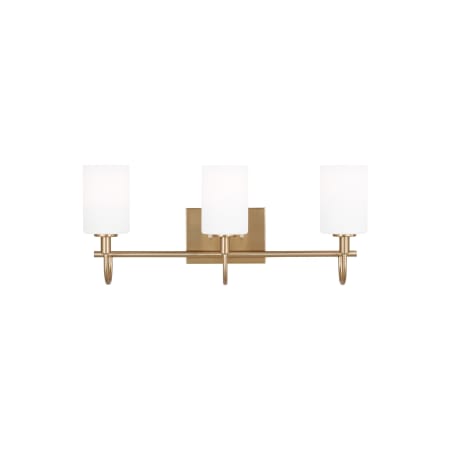 A large image of the Visual Comfort 4457103 Satin Brass