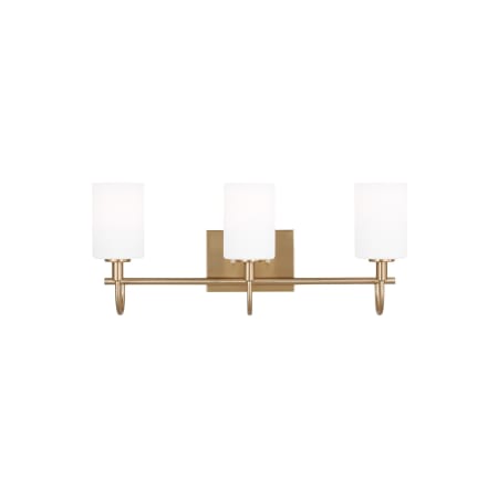 A large image of the Visual Comfort 4457103EN3 Satin Brass