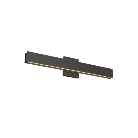 Visual Comfort 700BCBAU24B-LED930 Nightshade Black Bau 24" Wide LED ...