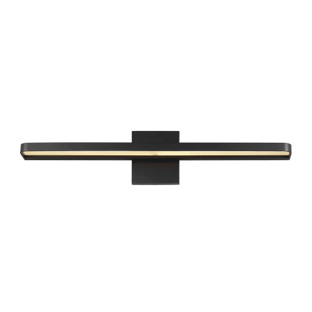 A large image of the Visual Comfort 700BCBND24-LED9 Matte Black / 3000K
