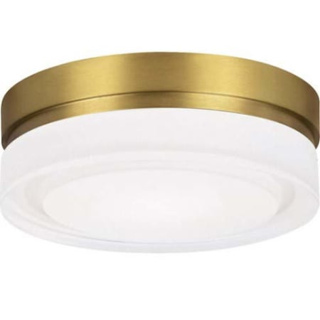 A large image of the Visual Comfort 700CQS-LED Natural Brass