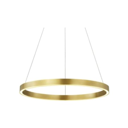 A large image of the Visual Comfort 700FIA24-LED930 Plated Brass
