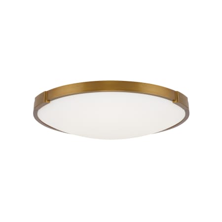 A large image of the Visual Comfort 700FMLNC13-LED9-277 Aged Brass / 3000K