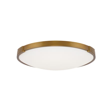 A large image of the Visual Comfort 700FMLNC13-LED9 Aged Brass / 3000K