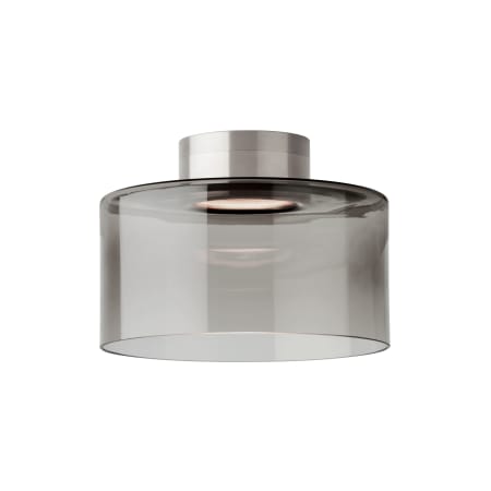A large image of the Visual Comfort 700FMMANLTK-LED Satin Nickel