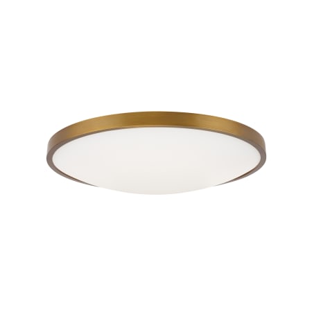 A large image of the Visual Comfort 700FMVNC13-LED9-277 Aged Brass / 3000K