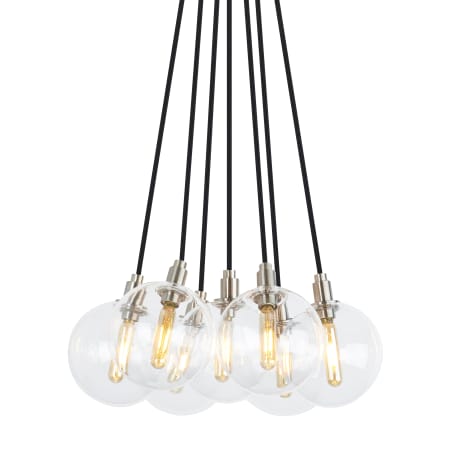 A large image of the Visual Comfort 700GMBMP7C-LED9 Satin Nickel / 2700K