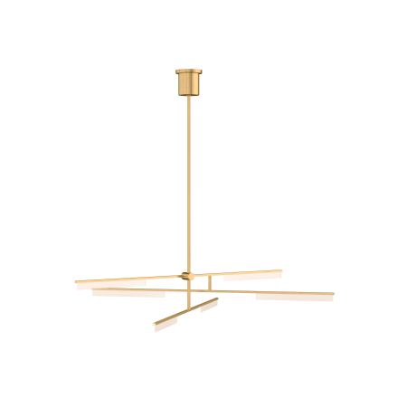A large image of the Visual Comfort 700KLE6-LED930 Natural Brass