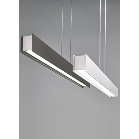 Visual Comfort 700LSVANWS-LED830 White Vandor Single Light 50" Wide LED ...