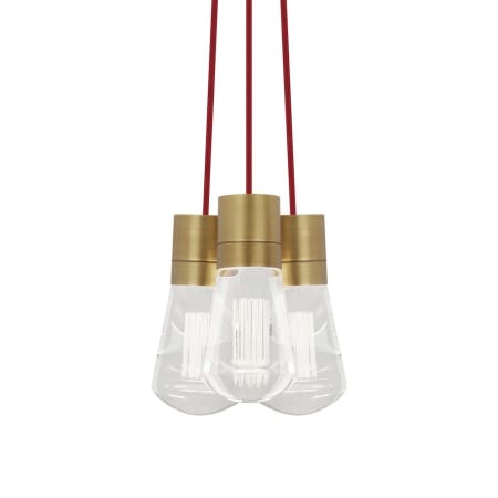 A large image of the Visual Comfort 700TDALVPMC3NB-LEDWD Red