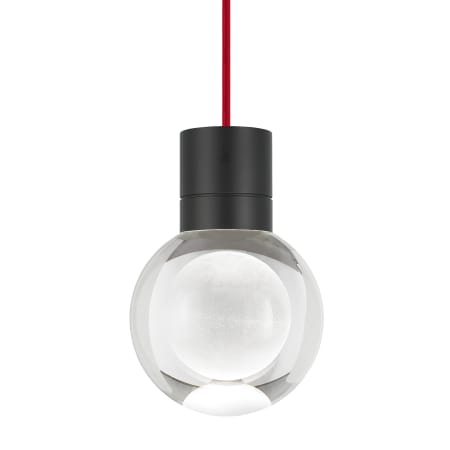 A large image of the Visual Comfort 700TDMINAP11C-LEDWD Black / Red Cord