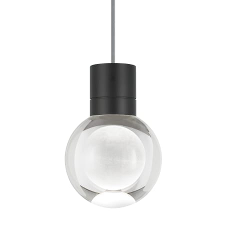 A large image of the Visual Comfort 700TDMINAP1C-LEDWD Black / Gray Cord