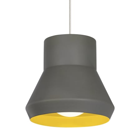 A large image of the Visual Comfort 700TDMLO Gray / Chartreuse