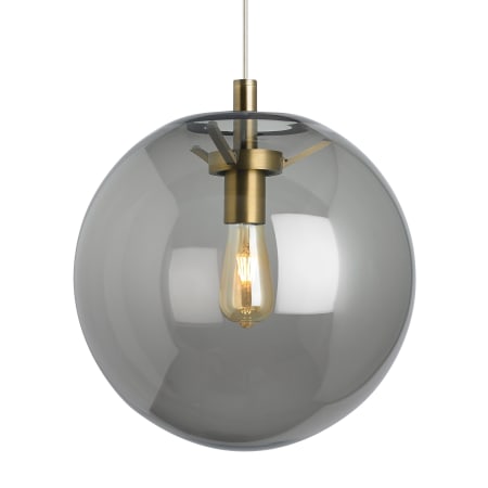 A large image of the Visual Comfort 700TDPLNPK-LED927 Aged Brass