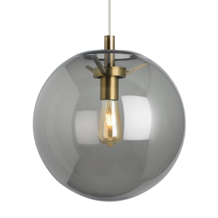 A large image of the Visual Comfort 700TDPLNPK-LEDWD Aged Brass