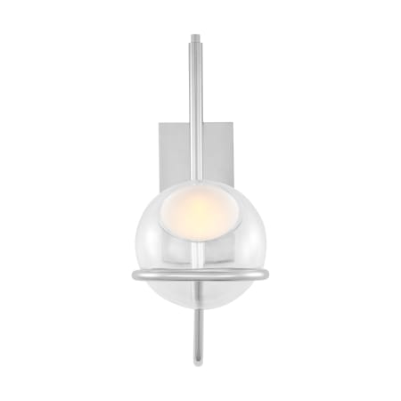 A large image of the Visual Comfort 700WSCRBY18-LED927-277 Polished Nickel