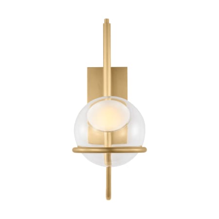 A large image of the Visual Comfort 700WSCRBY18-LED927-277 Natural Brass