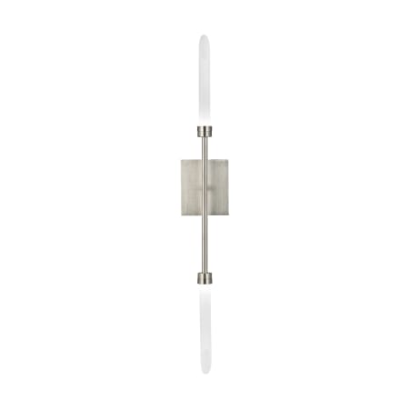 A large image of the Visual Comfort 700WSSPR-LED9-277 Satin Nickel / 2700K