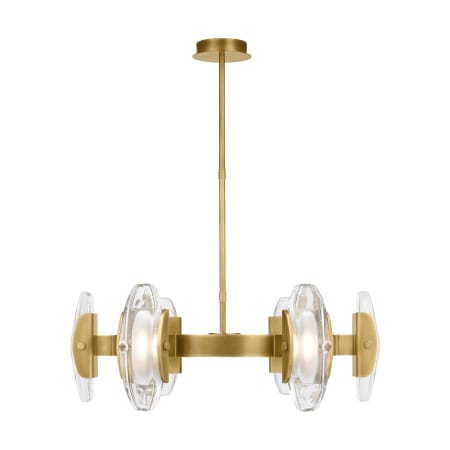 A large image of the Visual Comfort 700WYT6M-LED927 Plated Brass