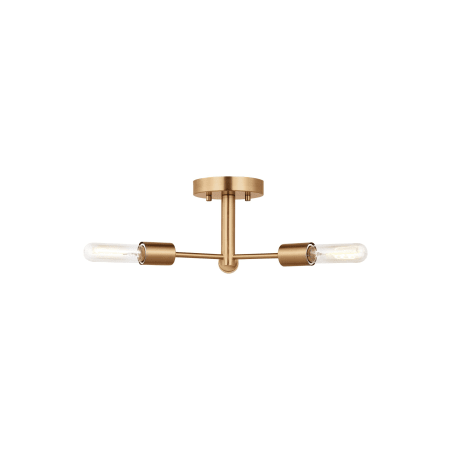 A large image of the Visual Comfort 7700503 Satin Brass