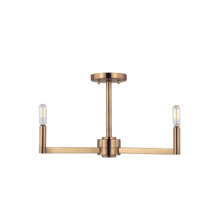 A large image of the Visual Comfort 7764203 Satin Brass