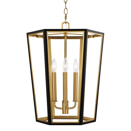 A large image of the Visual Comfort AC1083 Midnight Black / Burnished Brass
