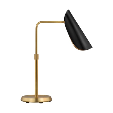 A large image of the Visual Comfort AET10111 Burnished Brass / Midnight Black