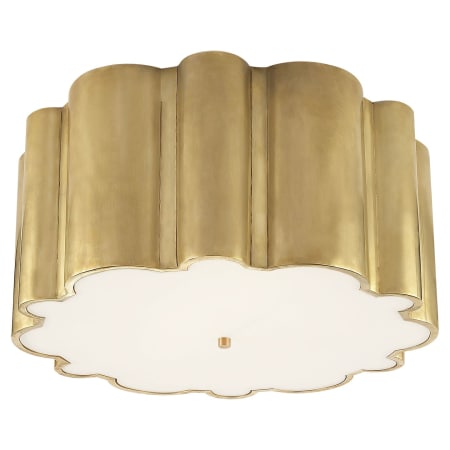 A large image of the Visual Comfort AH4021FG Natural Brass