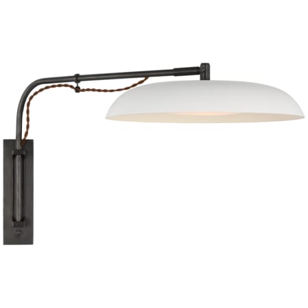 A large image of the Visual Comfort AL 2040-WG Bronze / White