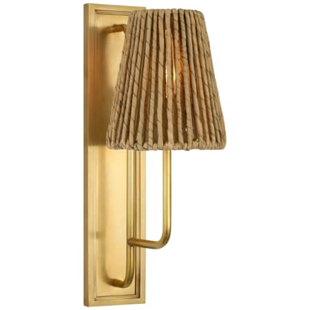 A large image of the Visual Comfort AL 2060-NAB Hand-Rubbed Antique Brass